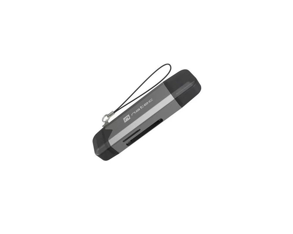 Четец за карти Natec Scarab 3 USB-C/USB-A 3.2 Gen.1 SD/Micro SD Card reader 5