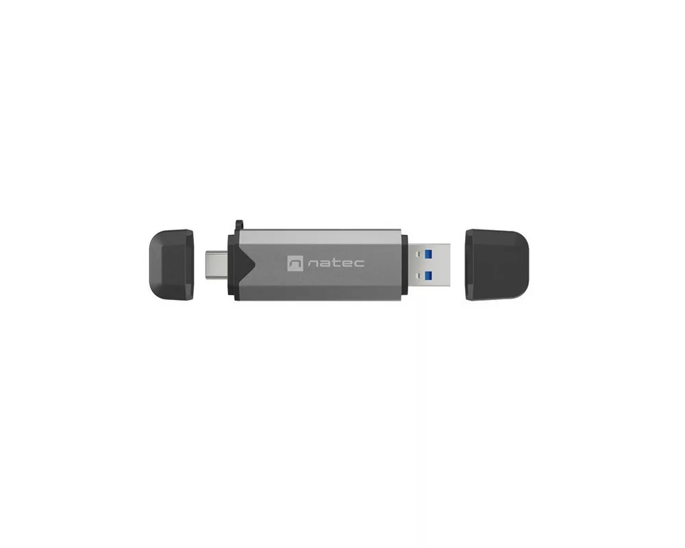Четец за карти Natec Scarab 3 USB-C/USB-A 3.2 Gen.1 SD/Micro SD Card reader 6