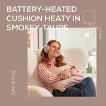 Термоподложка Beurer HK 77 Heaty smokey-taupe + Beurer KS 19 Pure White 2