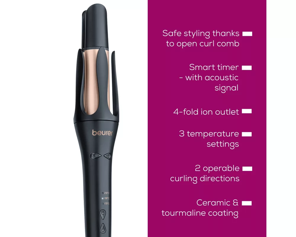 Маша за коса Beurer HT 75 Automatic Hair Curler + Beurer HT 10 10