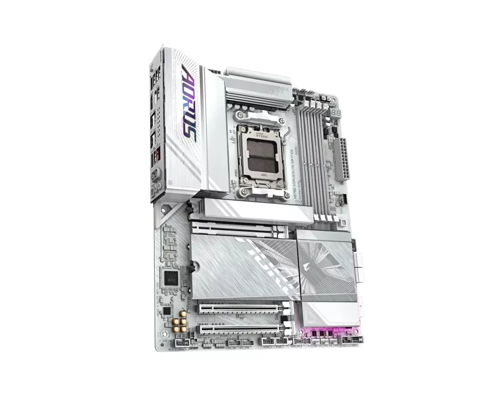 Дънна платка Gigabyte X870E Aorus Elite Ice 3