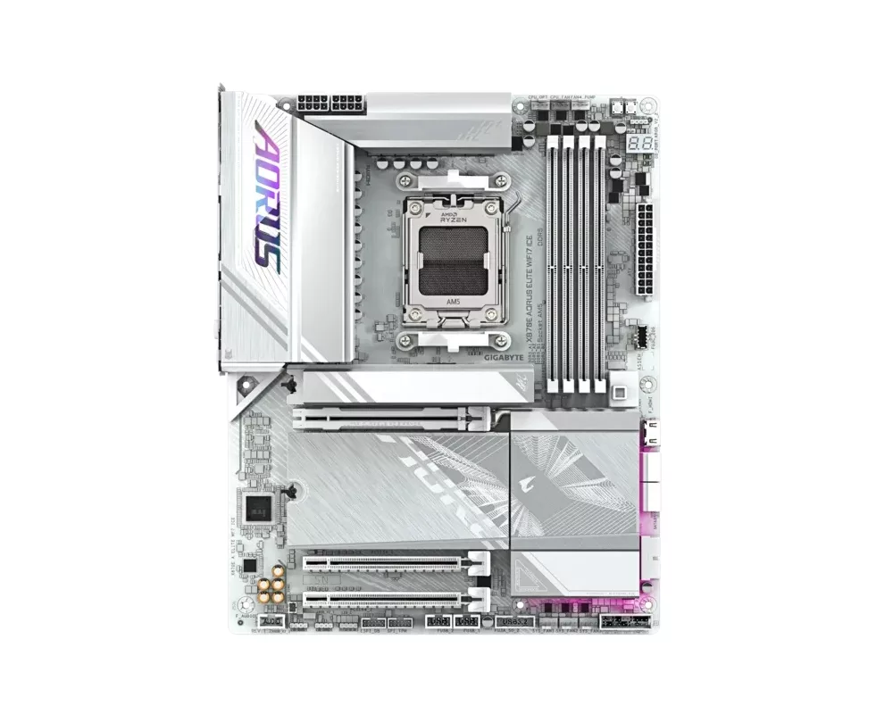 Дънна платка Gigabyte X870E Aorus Elite Ice 2