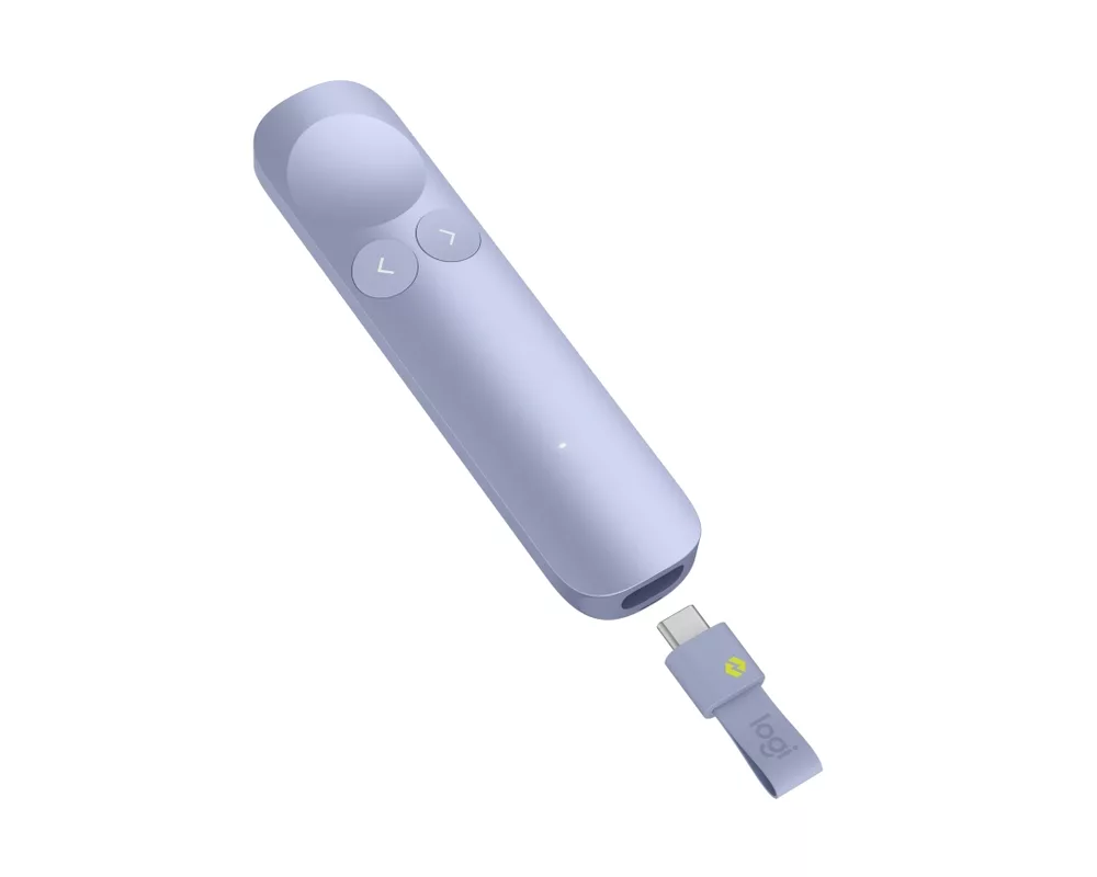 Безжичен презентер Logitech Spotlight 2 Presentation Remote - Lilac 2