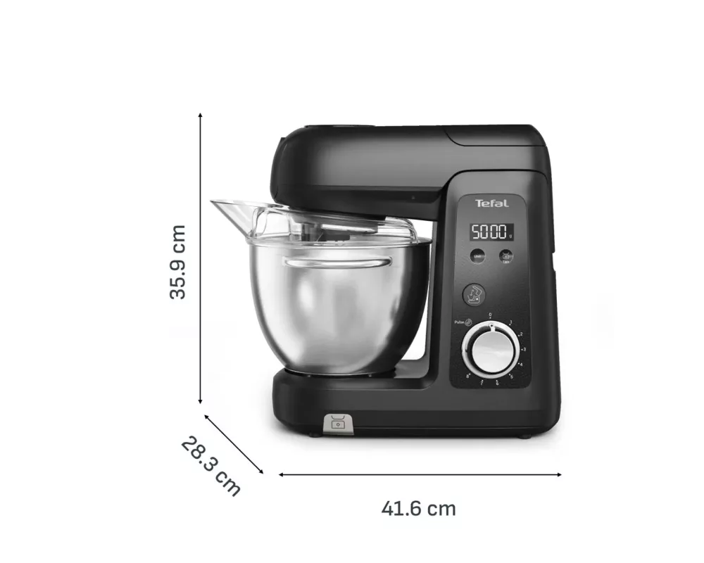 Кухненски робот Tefal QB5458F0 Km Bake Partner + 5Acc Blk Ee 3