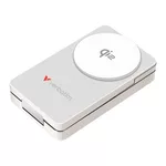 Външна батерия Verbatim Foldable 3-in-1 Qi2 Magnetic Wireless Power Bank 10000 mAh White 2