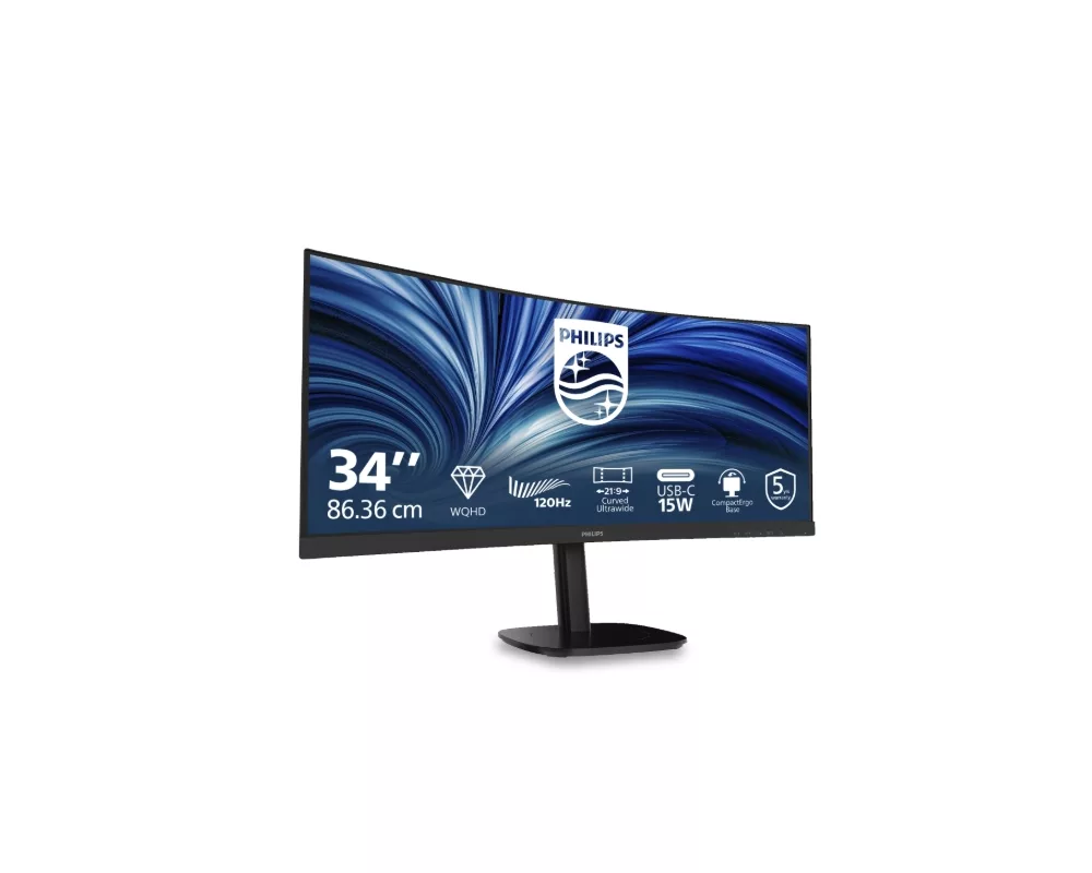 Монитор Philips 34" 34B2N3500C 2