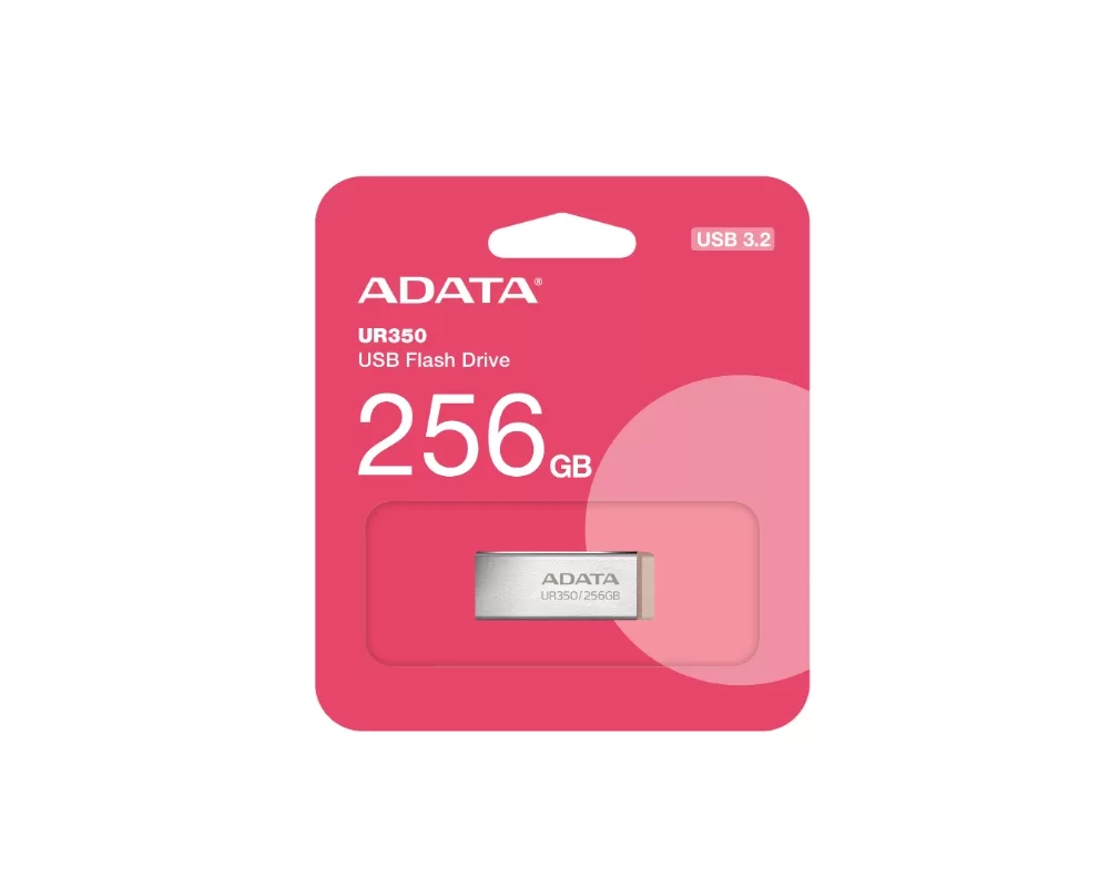 Флаш памет ADATA UR350 256GB Metal Flash Drive             5