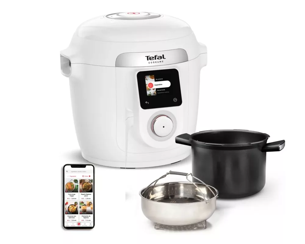 Мултикукър Tefal CY9621F2 Epc Cook4Me 10In1 W/O Grid Wht 3