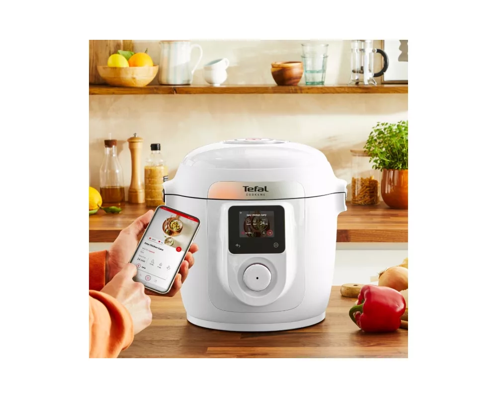 Мултикукър Tefal CY9621F2 Epc Cook4Me 10In1 W/O Grid Wht 6