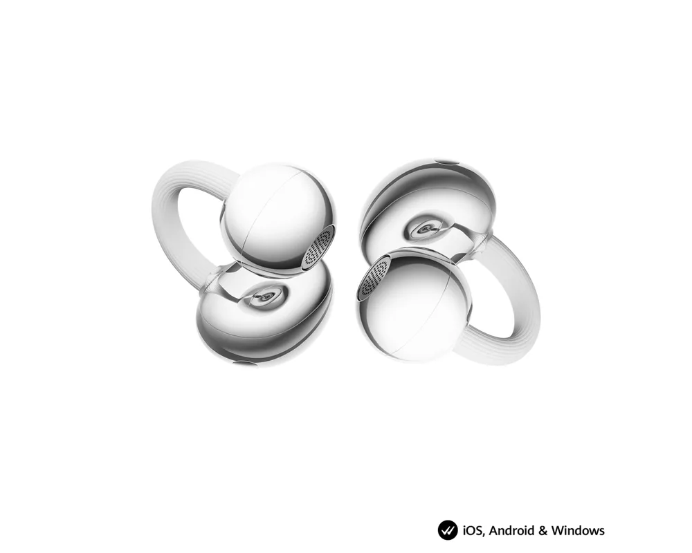 Слушалки Huawei FreeClip 2 Robin-T10 White + Flicka Air 3