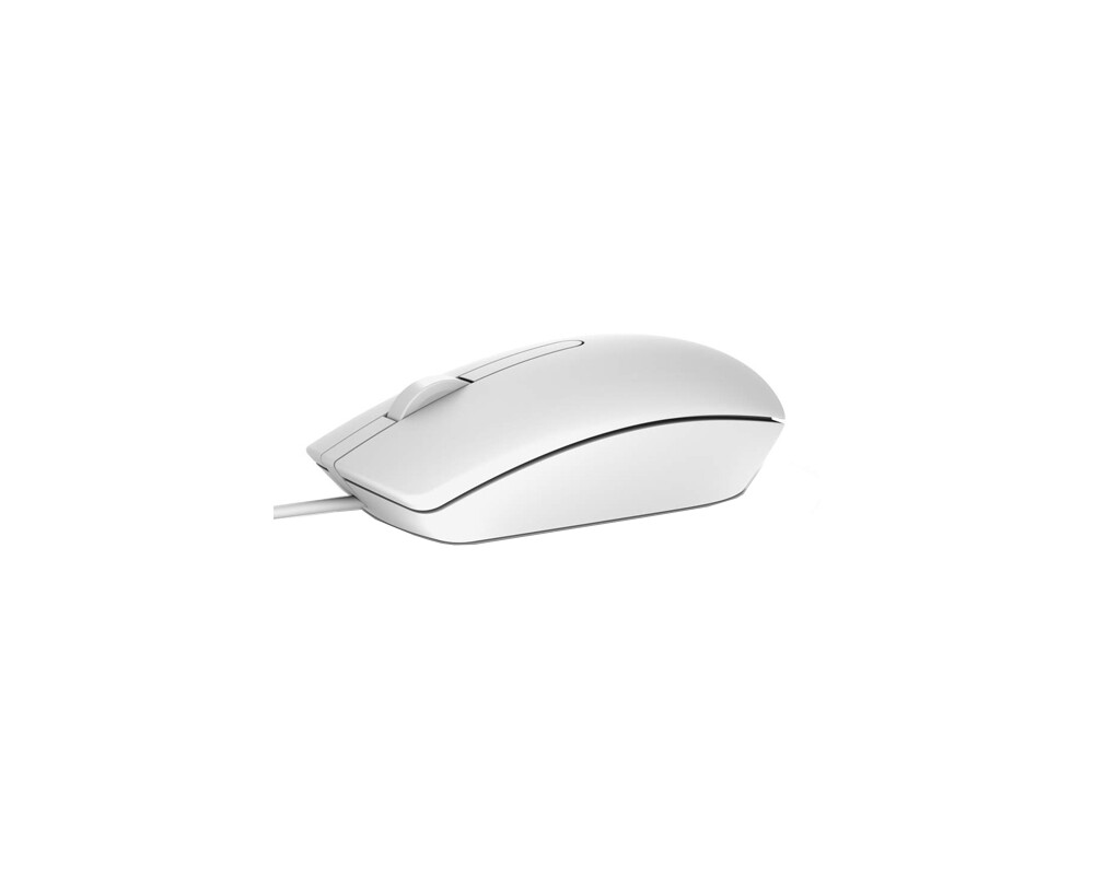Мишка Dell MS116 Optical Mouse White 3