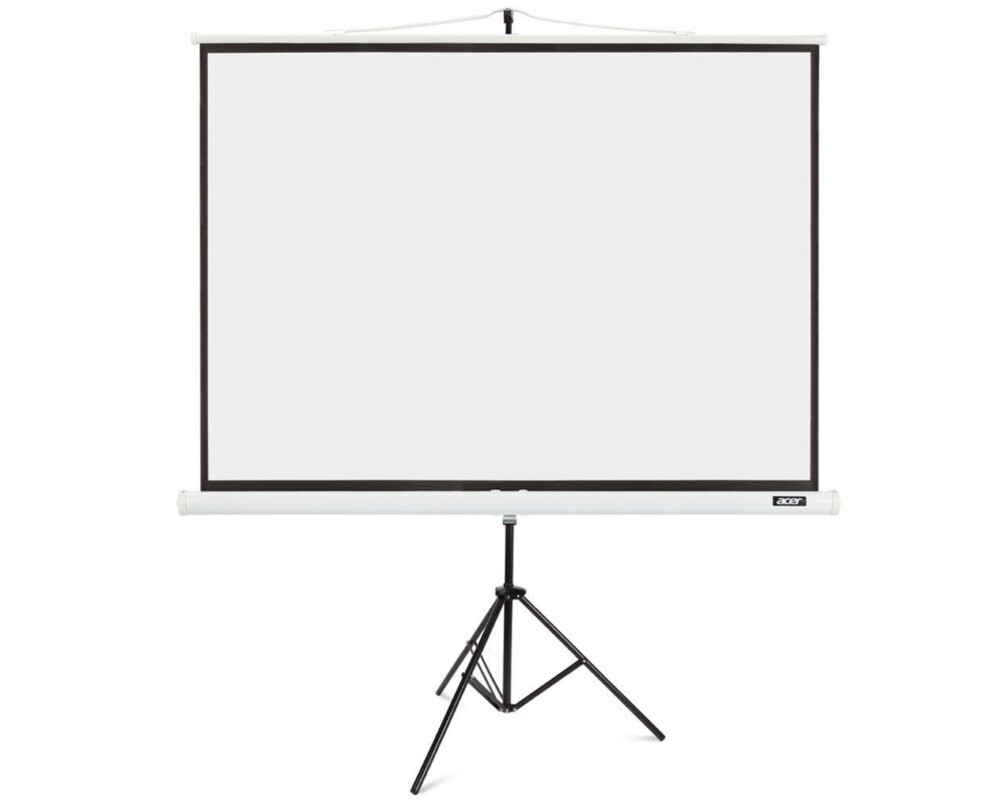 Екран Acer T87-S01MW 87" (4:3) Tripod Screen White Екран Acer T87-S01MW 87" (4:3) Tripod Screen White