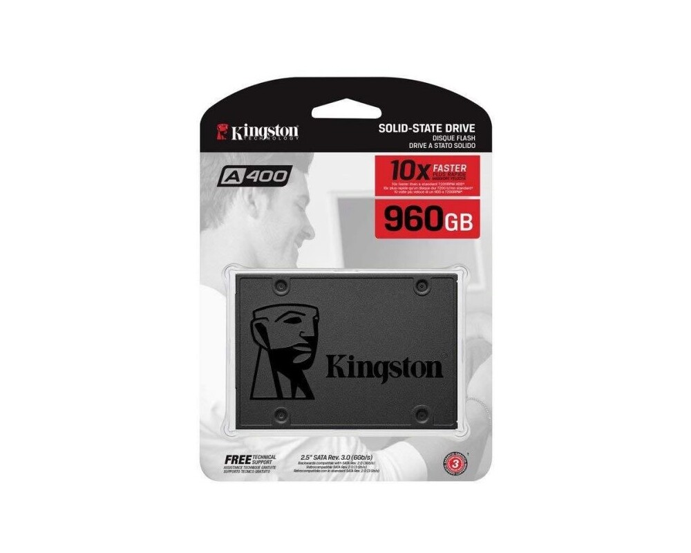 SSD Kingston A400 2.5 960GB SATA SSD 2 SSD Kingston A400 2.5 960GB SATA SSD 2