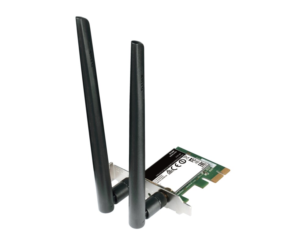 Мрежова карта D-Link Wireless AC1200 DualBand PCIe Adapter 2 Мрежова карта D-Link Wireless AC1200 DualBand PCIe Adapter 2