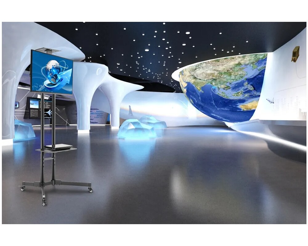 Стойка Neomounts Mobile Flat Screen Floor Stand (height: 155-170 cm) 8 Стойка Neomounts Mobile Flat Screen Floor Stand (height: 155-170 cm) 8