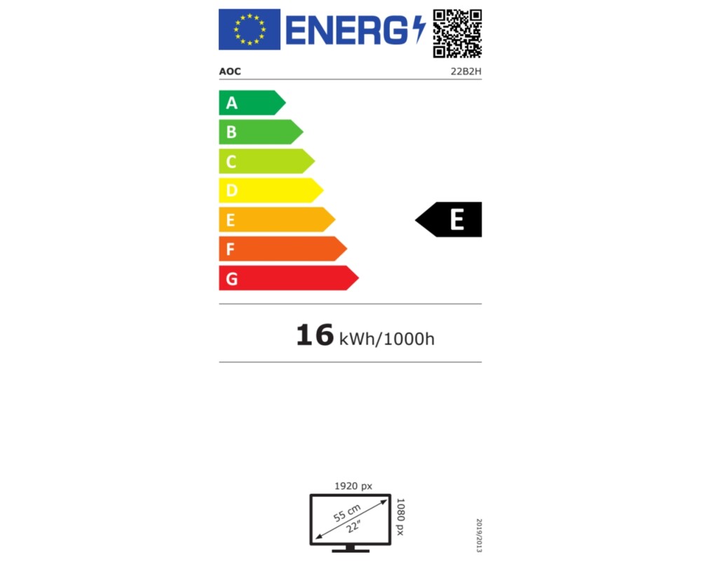 Монитор AOC 22B2H/EU 8 Монитор AOC 22B2H/EU 8