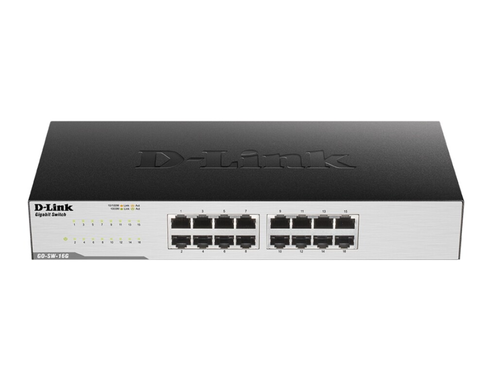 Switch (Комутатор) D-Link 16-Port Gigabit Easy Desktop Switch 3 Switch (Комутатор) D-Link 16-Port Gigabit Easy Desktop Switch 3