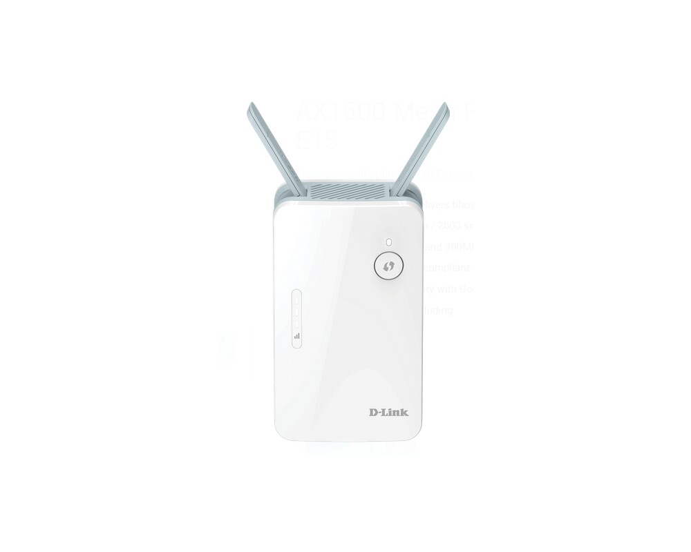 Безжичен усилвател D-Link Eagle Pro AI AX1500 Mesh Range Extender 2 Безжичен усилвател D-Link Eagle Pro AI AX1500 Mesh Range Extender 2