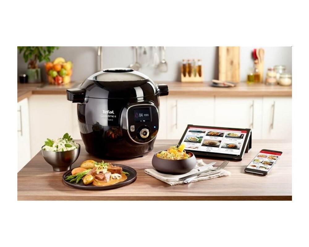Мултикукър Tefal CY855830 Cook4me Connect + 150 BG recipes 11 Мултикукър Tefal CY855830 Cook4me Connect + 150 BG recipes 11
