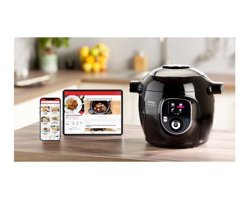 Мултикукър Tefal CY855830 Cook4me Connect + 150 BG recipes 10 Мултикукър Tefal CY855830 Cook4me Connect + 150 BG recipes 10