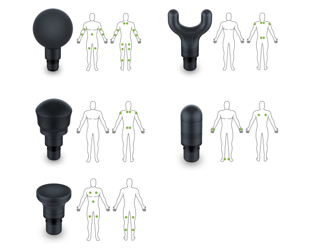 Масажор Beurer MG 185 deep tissue massager 16 Масажор Beurer MG 185 deep tissue massager 16