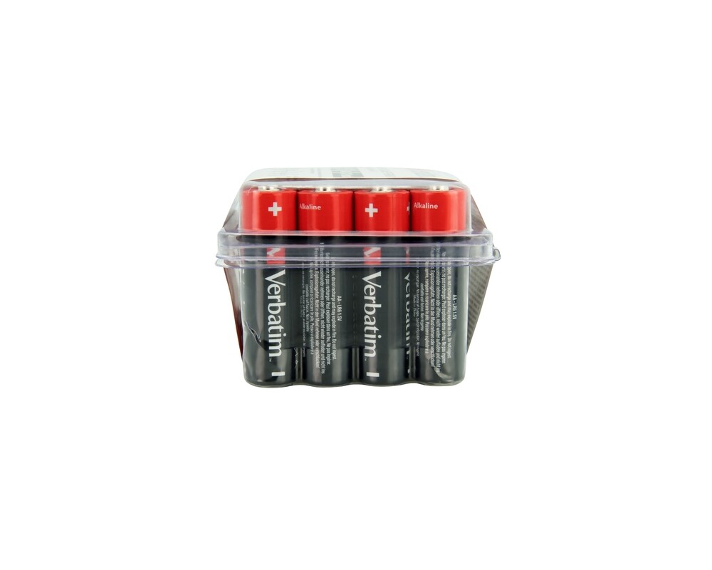 Батерия Verbatim ALKALINE BATTERY AA 24 PACK (BOX) 2 Батерия Verbatim ALKALINE BATTERY AA 24 PACK (BOX) 2