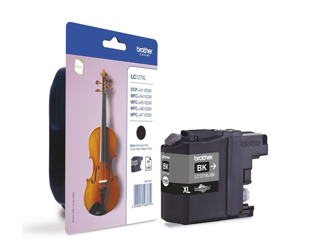 Мастило Brother LC-127 XL Black Ink Cartridge for MFC-J4510DW Мастило Brother LC-127 XL Black Ink Cartridge for MFC-J4510DW