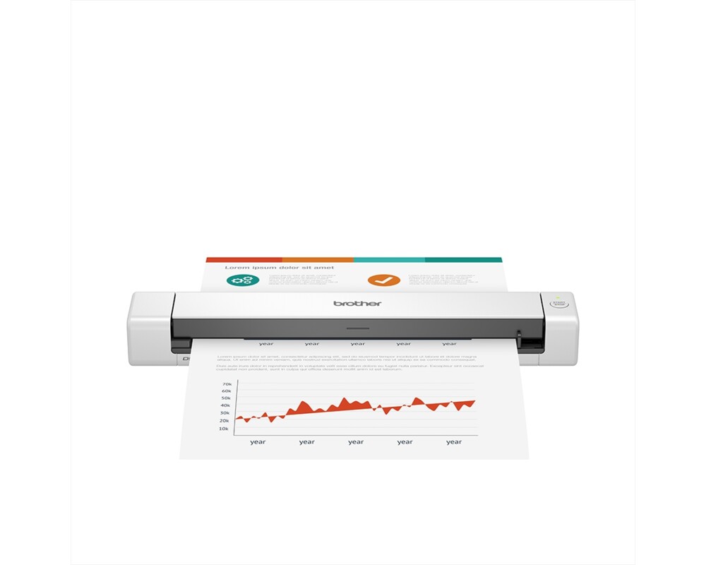 Мобилнен скенер Brother DS-640 Portable Document Scanner Мобилнен скенер Brother DS-640 Portable Document Scanner