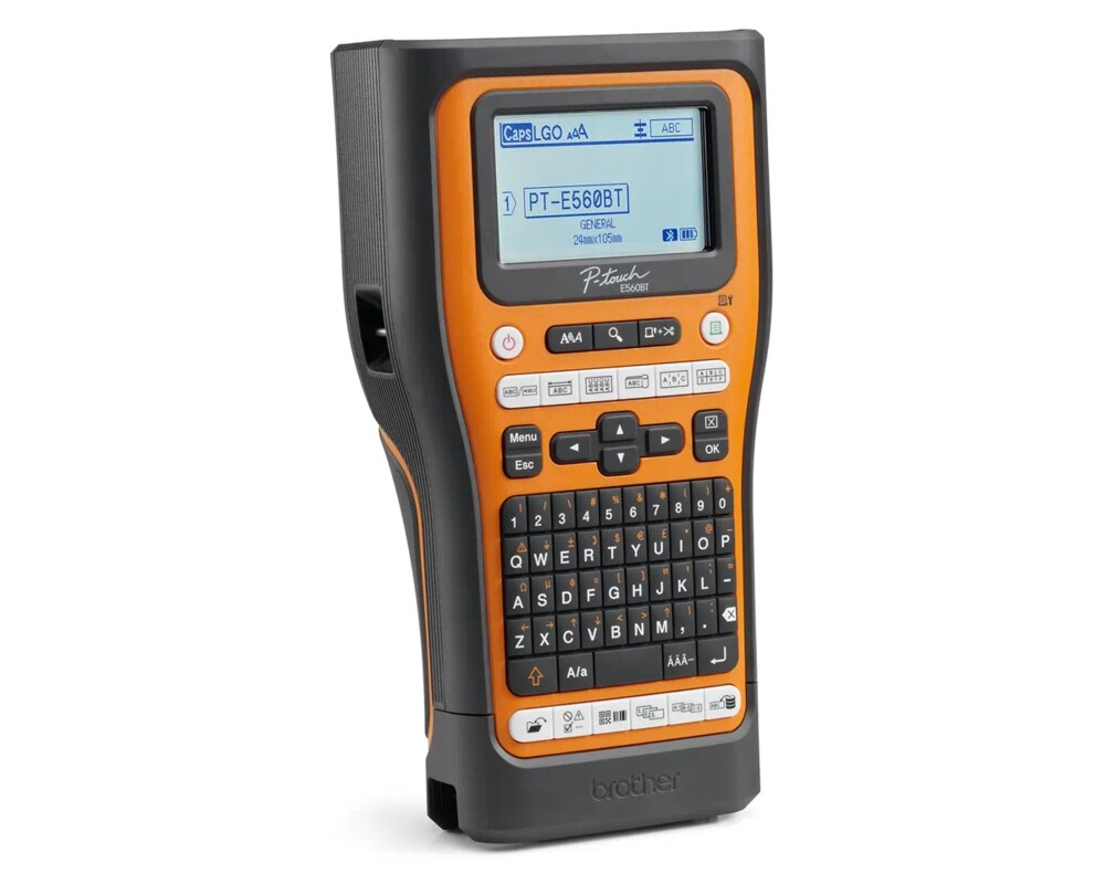 Етикетен принтер Brother PT-E560BTSP Handheld Industrial Labelling system 3 Етикетен принтер Brother PT-E560BTSP Handheld Industrial Labelling system 3