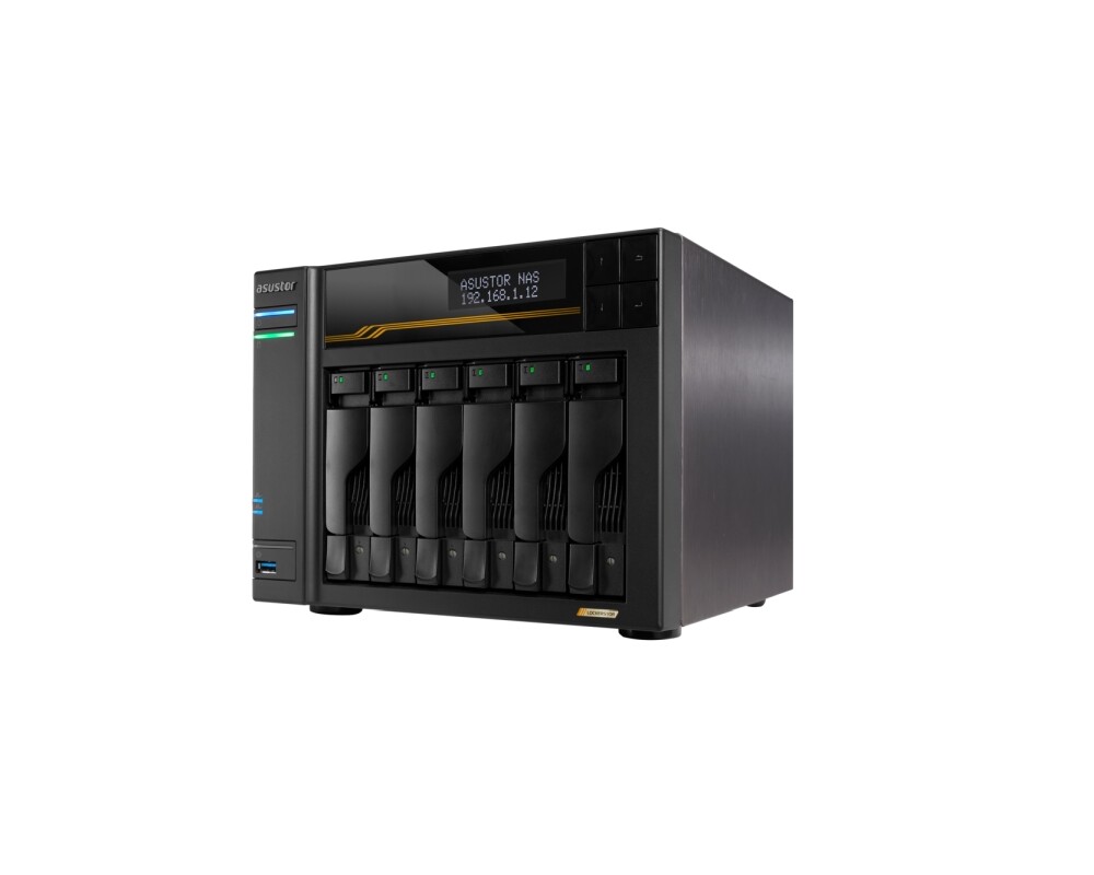 Storage(NAS) Asustor Lockerstor 6 Gen3 AS6806T 6 Bay NAS 4 Storage(NAS) Asustor Lockerstor 6 Gen3 AS6806T 6 Bay NAS 4