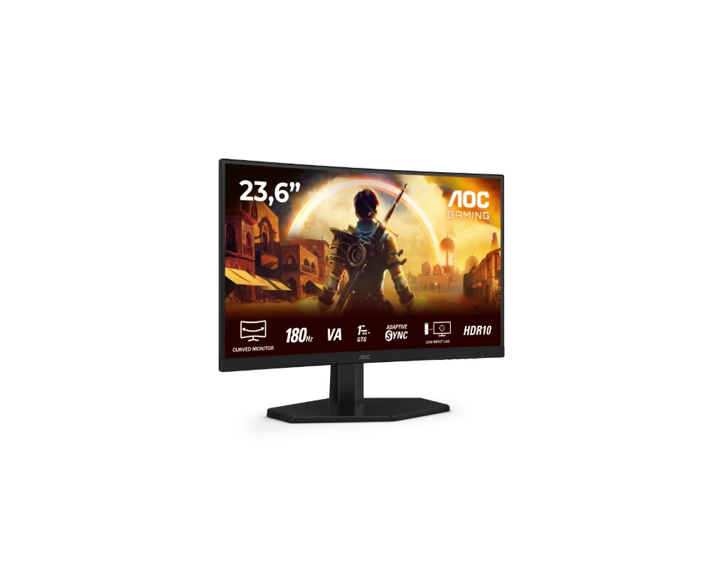 Монитор AOC C24G42E 23.6inch Curved Fast VA FHD 180Hz 0.5ms 250cd 21 Монитор AOC C24G42E 23.6inch Curved Fast VA FHD 180Hz 0.5ms 250cd 21