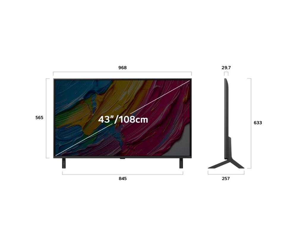 Телевизор LG 43QNED80A3A 3 Телевизор LG 43QNED80A3A 3