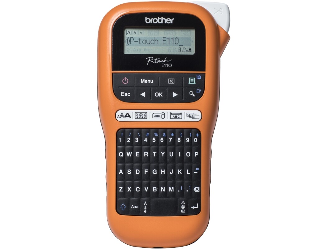 Етикетен принтер BROTHER PTE110VPYJ1  P-touch PTE110VPYJ1 Етикетен принтер BROTHER PTE110VPYJ1  P-touch PTE110VPYJ1