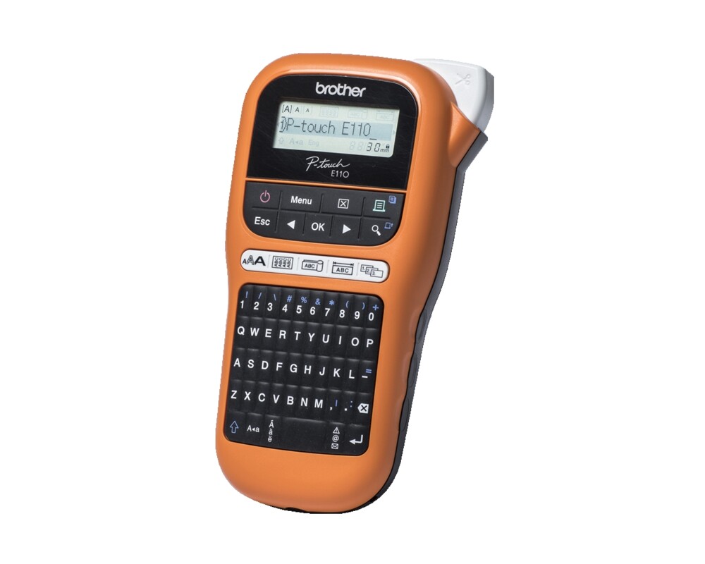 Етикетен принтер BROTHER PTE110VPYJ1  P-touch PTE110VPYJ1 2 Етикетен принтер BROTHER PTE110VPYJ1  P-touch PTE110VPYJ1 2