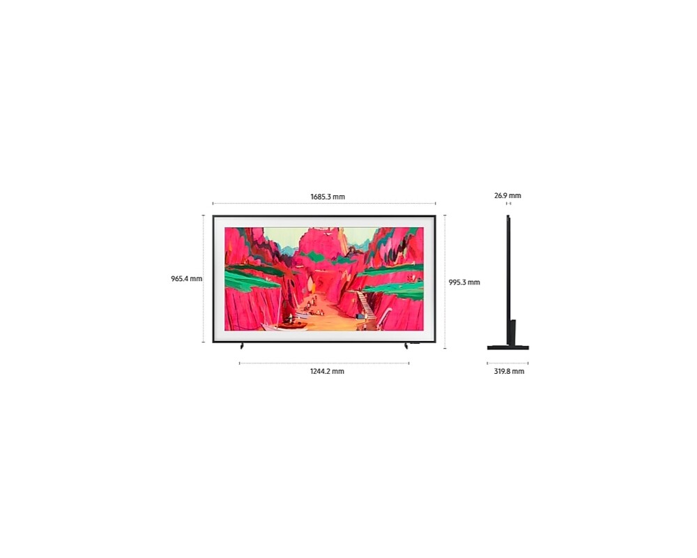 Телевизор Samsung The Frame Pro 75LS03FW Smart 4K Ultra HD 100Hz ( Up to 144Hz) Model 2025 3 Телевизор Samsung The Frame Pro 75LS03FW Smart 4K Ultra HD 100Hz ( Up to 144Hz) Model 2025 3