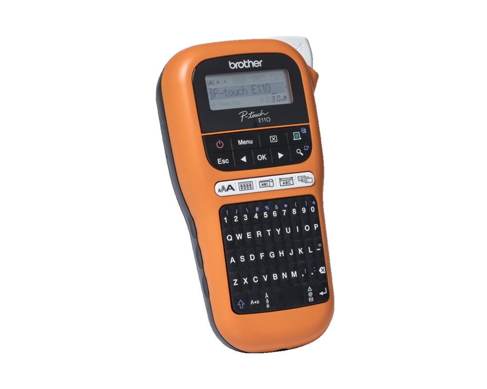 Етикетен принтер BROTHER P-touch PT-E110VP Cyrillic 3 Етикетен принтер BROTHER P-touch PT-E110VP Cyrillic 3