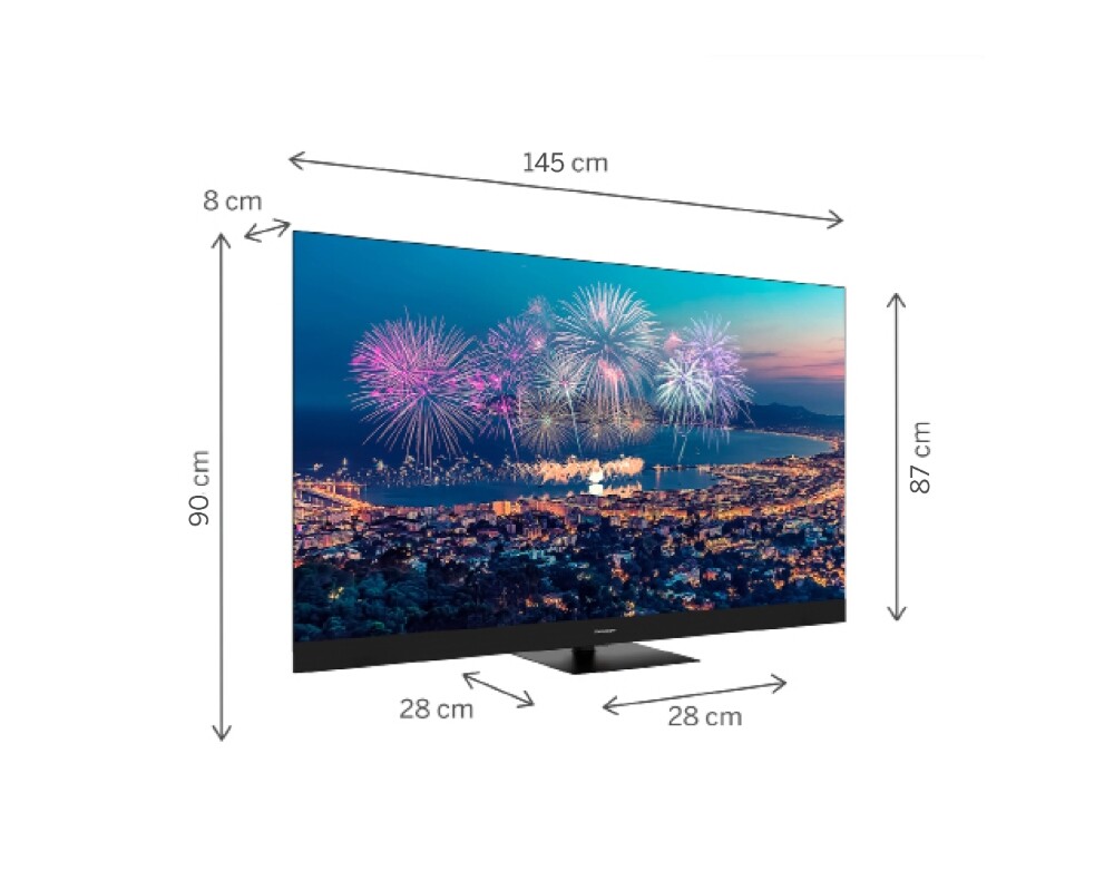 Телевизор Thomson Smart QLED Plus TV 65"; Google TV; 3840 x 2160 (4K UHD) 2 Телевизор Thomson Smart QLED Plus TV 65"; Google TV; 3840 x 2160 (4K UHD) 2