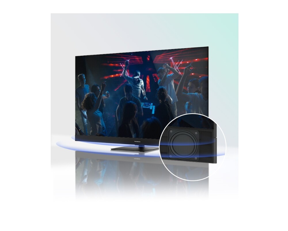 Телевизор Thomson Smart QLED Plus TV 65"; Google TV; 3840 x 2160 (4K UHD) 9 Телевизор Thomson Smart QLED Plus TV 65"; Google TV; 3840 x 2160 (4K UHD) 9