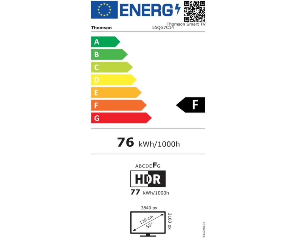 Телевизор Thomson Smart QLED Pro TV 55"; Google TV; 3840 x 2160 (4K UHD) 17 Телевизор Thomson Smart QLED Pro TV 55"; Google TV; 3840 x 2160 (4K UHD) 17