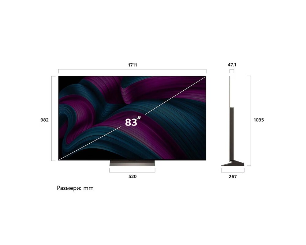 Телевизор LG OLED83C51LA 4 Телевизор LG OLED83C51LA 4