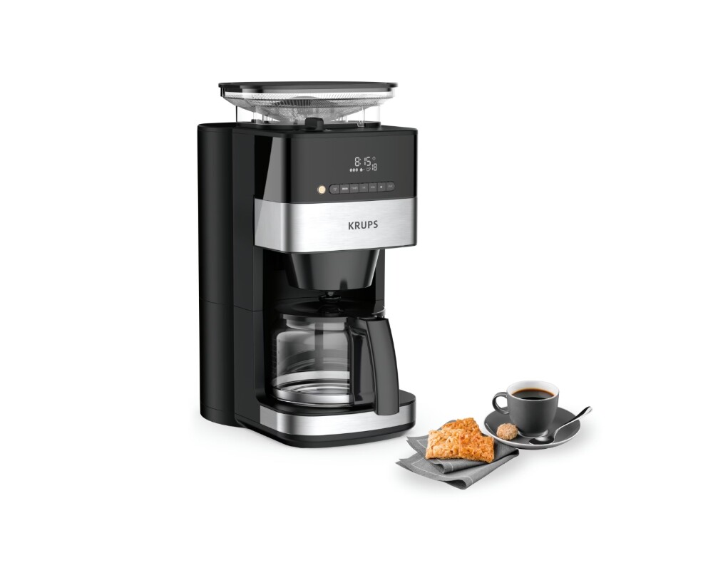 Кафемашина Krups KM832810 Grind & Brew 8 Кафемашина Krups KM832810 Grind & Brew 8