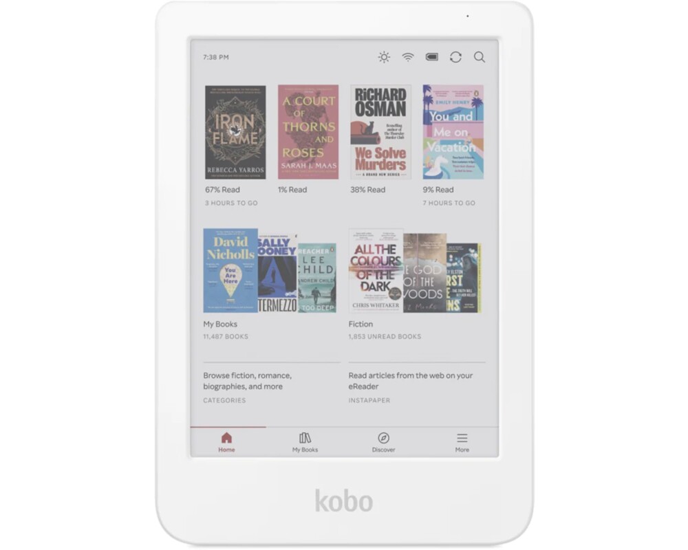 Електронна книга Kobo Clara Colour e-Book Reader Електронна книга Kobo Clara Colour e-Book Reader