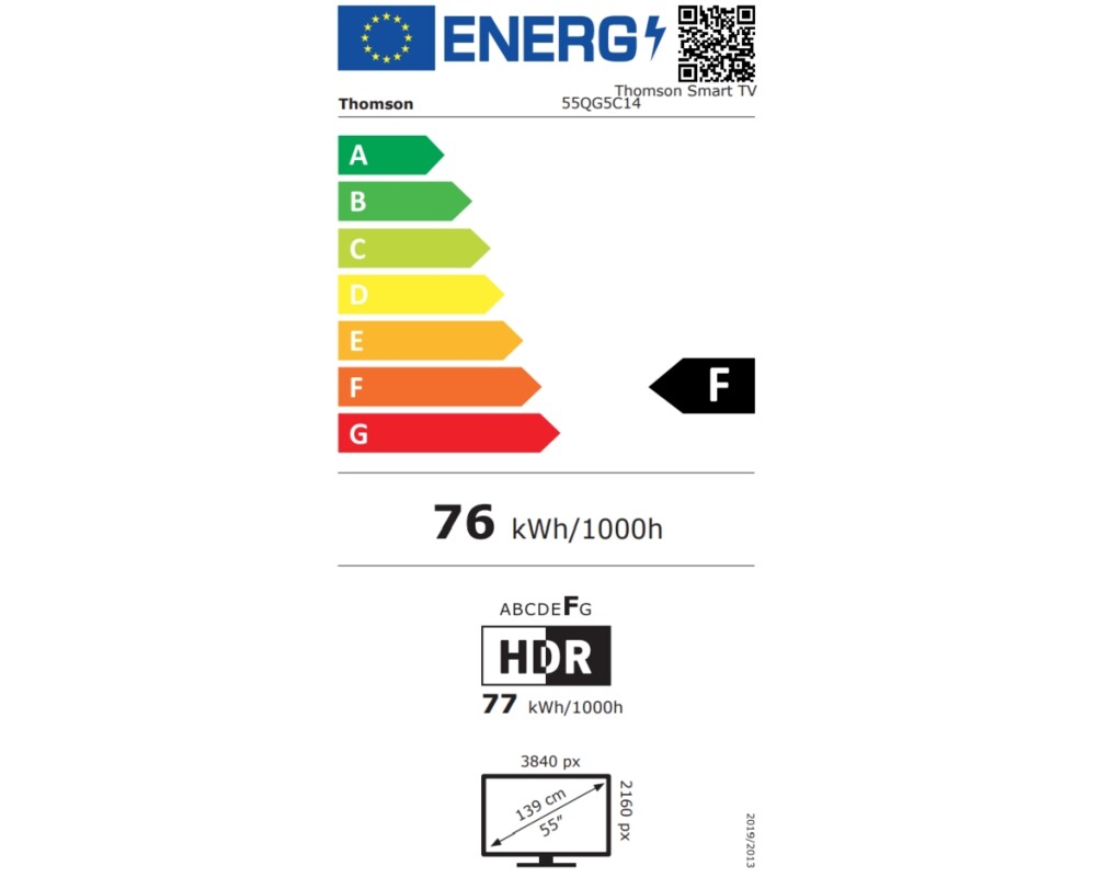 Телевизор Thomson 55" QLED Google TV; 3840 x 2160 (4K UHD) 13 Телевизор Thomson 55" QLED Google TV; 3840 x 2160 (4K UHD) 13