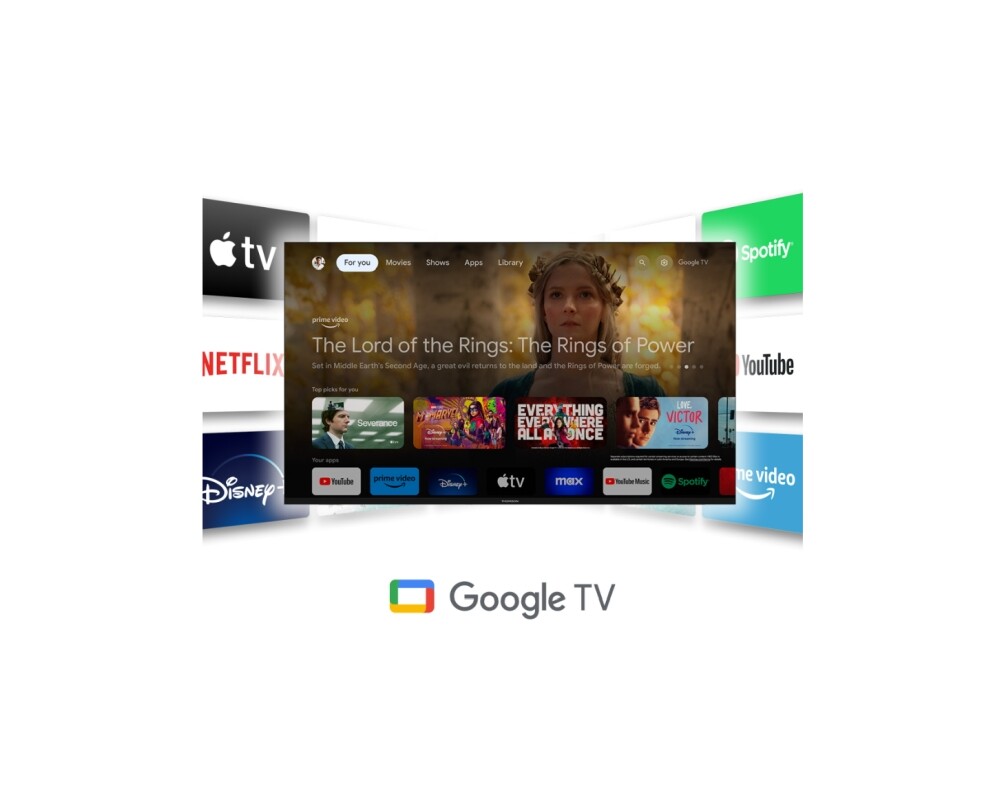 Телевизор Thomson 65" QLED Google TV; 3840 x 2160 (4K UHD) 8 Телевизор Thomson 65" QLED Google TV; 3840 x 2160 (4K UHD) 8