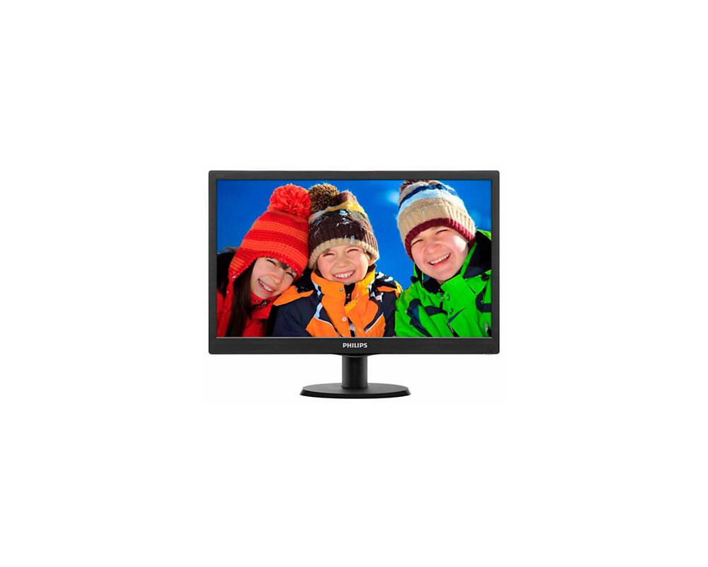 Монитор PHILIPS 193V5LSB2 Monitor LED 19inch 16:9 VGA 1366x768 200cd 7