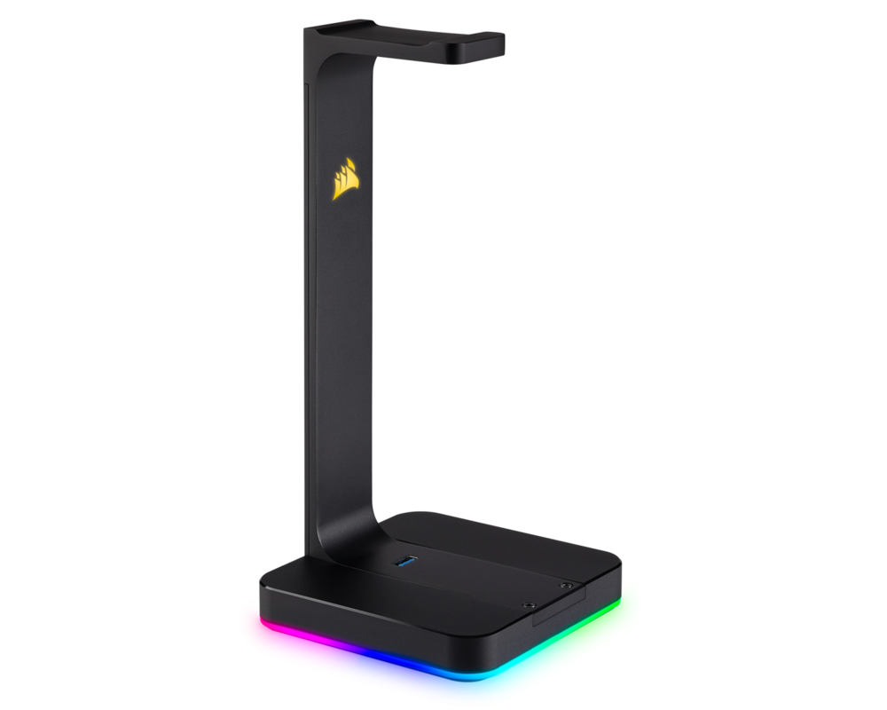 Геймърски аксесоари CORSAIR Gaming ST100 RGB Premium headset stand with 7.1 Surround Sound EU version 4