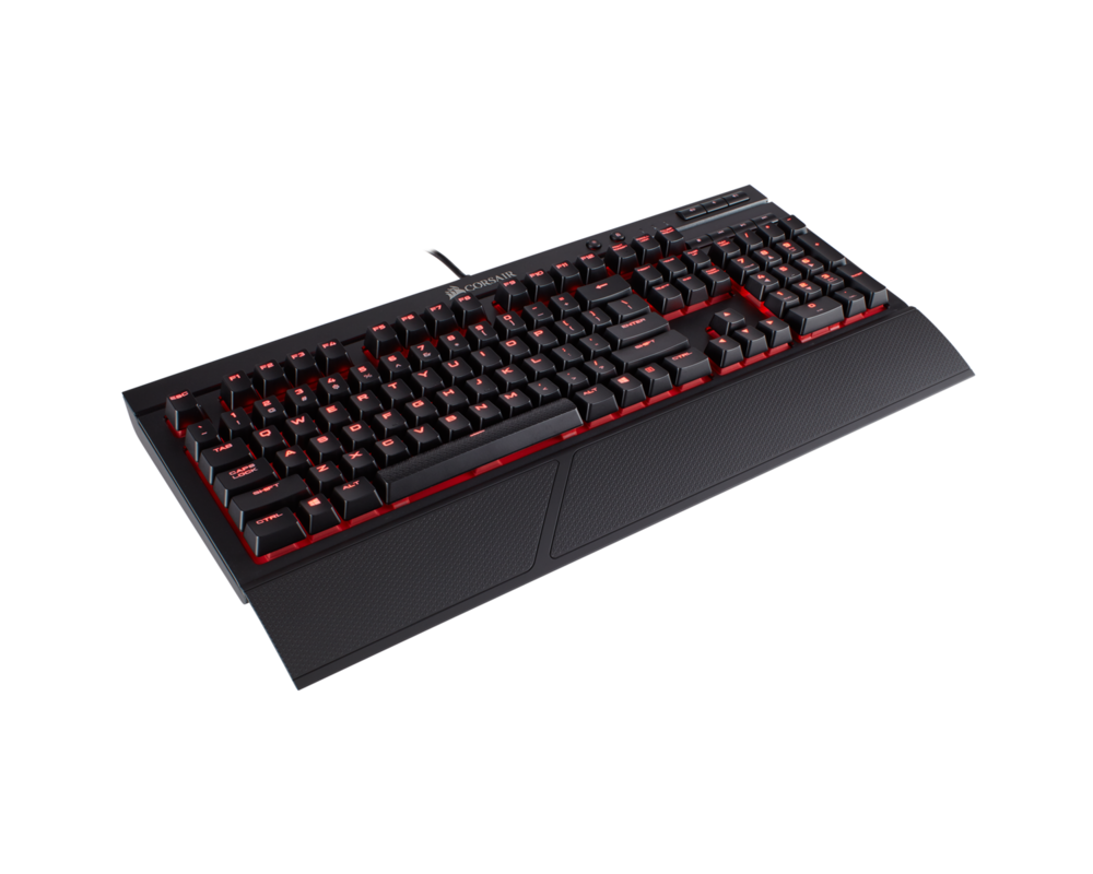 Клавиатура CORSAIR Gaming K68 Mechanical Keyboard Backlit Red LED Cherry MX Red US 3