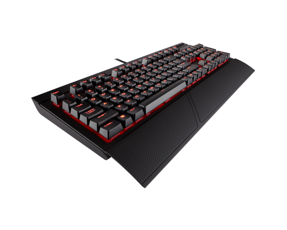 Клавиатура CORSAIR Gaming K68 Mechanical Keyboard Backlit Red LED Cherry MX Red US 2