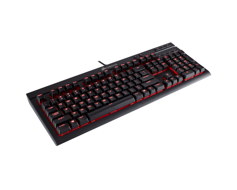 Клавиатура CORSAIR Gaming K68 Mechanical Keyboard Backlit Red LED Cherry MX Red US 4