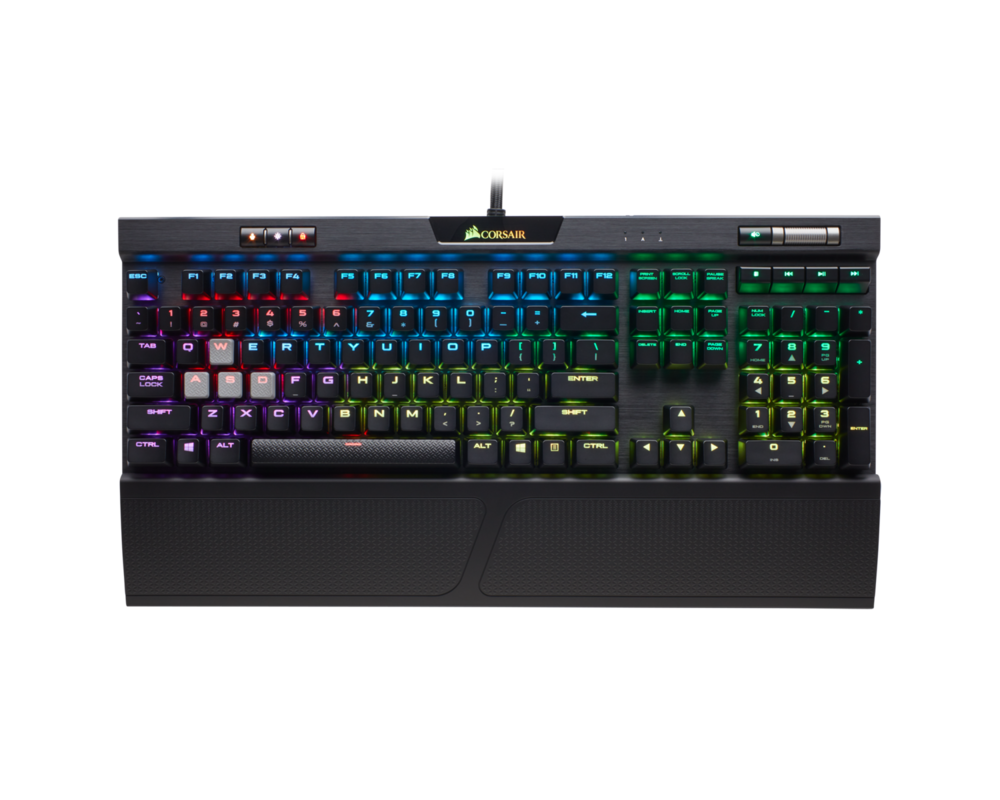 Клавиатура CORSAIR K70 RGB MK.2 Mechanical Gaming Keyboard Backlit RGB LED Cherry MX Brown US 7